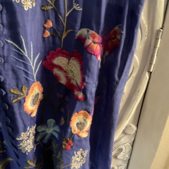 Johnny Was Embroidered dress NWT - Picture 4 of 13